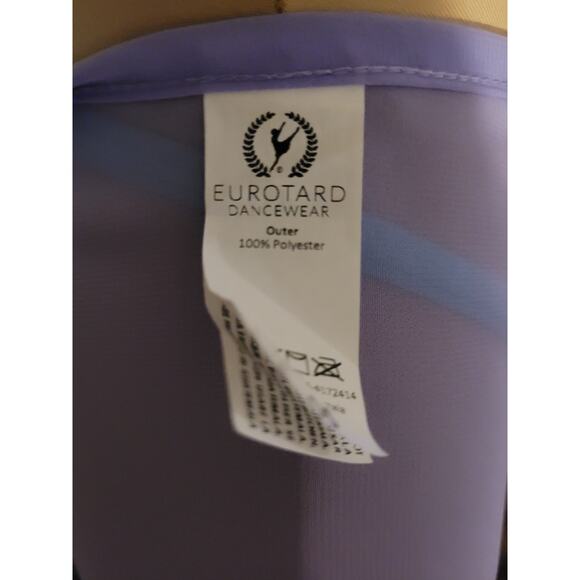 NWOT Light Purple Lilac Ballet Chiffon Wrap Skirt - Picture 6 of 7